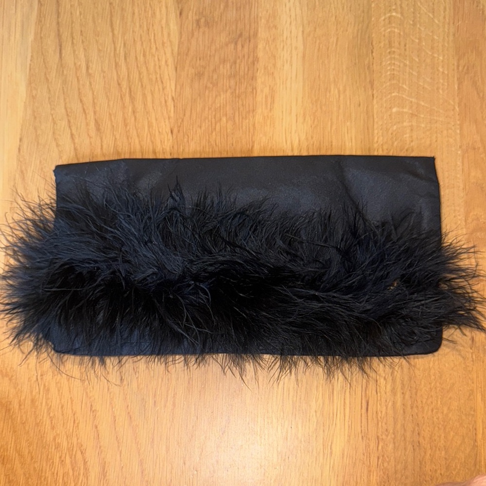 Vintage feather handbag by Enger Kress